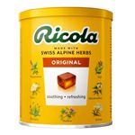 Ricola Suga Free Original Herb Candy | Made with Swiss Alpine Hebs | Ricola Candy | Swiss Herb Lozenges Drops (250g Tin)