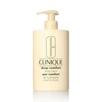 Clinique Deep Comfort Body Lotion With Pump, Lightweight Moisturiser Relieves Dry, Flaky Skin With Panthenol
