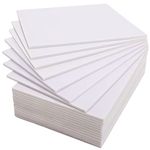 Worown 20 Pack A4 Foam Board, 11.8" x 8.5" Polystyrene Sheet, 5mm Polystyrene Poster Board for Model Making, Mounting Photos, Presentations, Arts and Crafts Projects