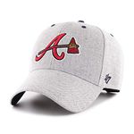 47 Brand Adjustable Cap - CLOUD Atlanta Braves gry