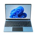 HBESTORE 14.1inch Laptop with Featuring 1080p IPS Display,Quad-Core J4125 CPU,8GB RAM,512GB SSD Ample Storage,Built-in webcam,Suitable for office,Study and Entertainment (Blue)