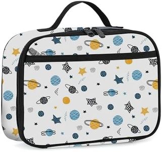 rickyh style Lunch Box with Padded Liner, Spacious Insulated Lunch Bag Durable Thermal Lunch Cooler Pack with Strap for Men Women Boys Girls Adults School Sports Beach Picnic Work Camp,2 Pocket