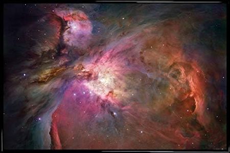 1art1 Cosmo E Spazio Stampa e Cornice (Plastica) - Nebulosa di Orione (91 x 61cm)