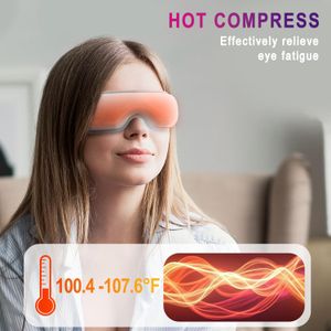 Guganas Eye Massager with Heat and Bluetooth – Relaxation Therapy