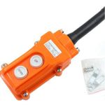 Crane Pendant Control Hoist Plastic Push Switch Station Up-Down Rainproof Button