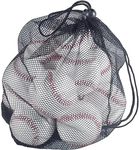 Tebery 12 Pack Standard Size T-Ball Practice Baseballs, Reduced Impact Kids Safety Baseballs, Unmarked & Soft for League Play, Pitching, Hitting, Batting, Fielding, Autograph, Gifts