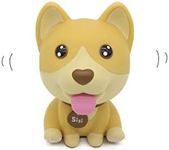 Fyant Shaking Bobbing Head Nodding Dog Smiling Bobbleheads for Car Interior Dashboard Decoration Desk Home Office Ornament Cute Shiba Inu Gift