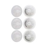 Syringe Filters Nylon Membrane 25mm Diameter 0.45um Pore Size for Laboratory Filtration by Allpure Biotechnology [Pack of 100] (Nylon 25mm 0.45um)