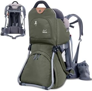 WIPHA Baby Backpack Carrier, Comfort Toddler Carrier Hiking Backpack with Canopy, Adjustable Lightweight Child Carrier