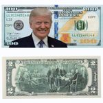 Trump 100 Dollar Bills 2024 Re-Election Limited Edition 100 Make American Great Again Take America Back 100pack