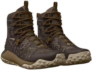 Under Armour HOVR Dawn WP 2.0 Hiking Boot - Men's Ridge Reaper Camo Barren/Bayou, 8.0, Brown/Bayou/Khaki Base