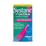 Systane Ultra Lubricant Eye Drops for Dry Eyes, Fast Acting Dry Eye Relief Helps Eyes Feel Lubricated and Refreshed - 10 mL