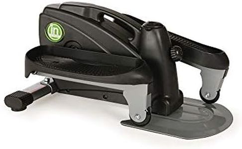 Stamina Inmotion Compact Strider Elliptical Foot Pedal Exerciser with Smart Workout App for Home - Up to 250 lbs Weight Capacity