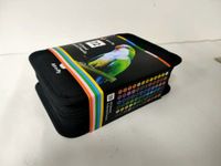 72 Oil Based Colored Pencils for Adults & Artists - Professional Pencils for Drawing, Sketching and Coloring Books - Soft Core Art Pastel Pencils Set w/Skin Tone in Metal Case - Adults & Kids