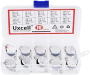 uxcell 10pcs NO KSD301 Thermostat 6