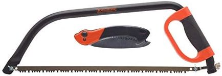 Black + Decker 21" Bow Saw + 7.5" Folding Saw