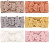 UeeSum Baby Girls Headbands with Bows Infant Toddler Headwrap Hair Accessories