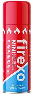 Firexo Mini - Multipurpose All-in-One Fire Extinguisher for Home, Kitchen, Car, Garage, Boat, Caravan, Campervan, Camping, Household Domestic Small Fire Extinguisher