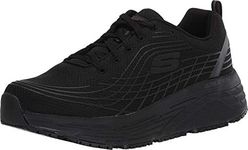 Skechers Women's Relaxed Fit Max Cusioning Elite Sr Outsole Health Care Professional Shoe, Black, 8.5