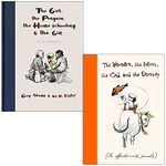 The Girl the Penguin the Home-Schooling and the Gin By Guy Adams & The Woman the Mink the Cod and the Donkey By Margerie Swash 2 Books Collection Set