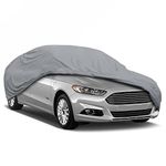 Motor Trend OC443 4 Layer Series Outdoor Car Cover Custom Fit for Honda Civic 2006-2018 All Weather Protect Waterproof