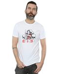 Absolute Cult Eminem Men's Chainsaw Skulls T-Shirt White XX-Large