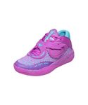 PUMA | MB.05 Hive Basketball Shoes | Bright Aqua-Pure Magenta | 11UK