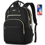 YAMTION 17 Inch Backpack for Women and Teen Girls,School Backpack Laptop Bookbag TSA with USB for College University Students Business Office Work Travel