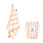 Dock & Bay QuickCool Cooling Towel - For Workouts & Sports - Cools to 15°C - Includes Bag - 25" x 12"/ 63x29cm - Cabana - Positano Peach