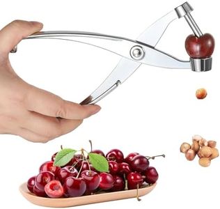 Cherry Pitter Cherry Picker Easy to use,Heavy Duty Cherry Tool All Metal Construction, Easy to Clean, for pitting Cherries, Olives, Kitchen Tool