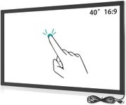 Senisway 40 Inch Multi 10 Points IR Touch Screen Overlay,Infrared Touch Screen Frame Without Glass