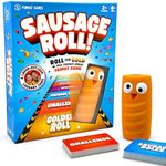 Sausage Roll Board Game | The Ultimate Challenge Game For Kids Teens and Adults | Individual or Team Competition & Silly Challenges | Easy Setup & Quick Play