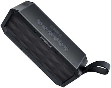 HyperGear BeastXL 30W Bluetooth Speaker - Wireless Portable Speaker with Loud Bass Stereo Sound, IPX6 Waterproof for Indoor/Outdoor Use with Built-in Mic