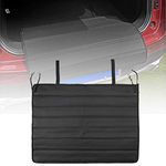 otoez Car Bumper Guard Foldable Truck Rear Bumper Protector Universal Trunk Mat SUV Cargo Liner Floor Mat Prevent Scratches While Unloading and Loading, 31.4 x 25.2 Inch