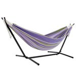 Vivere DOUBLE COTTON HAMMOCK WITH STAND (280 CM) - TRANQUILITY