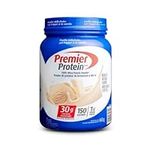 Premier Protein Powder, Vanilla Milkshake, High Protein Powder, 30g of Protein, 1g Sugar, 100% Whey Protein, Keto Friendly, Gluten Free, 17 Servings, 23.3 Ounces