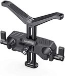 SMALLRIG 5mm Long Lens Support, 53.5mm Height Adjustable Lens Bracket for DSLR Camera Shoulder Rig - BSL2681