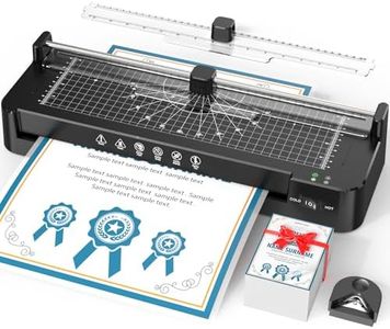 Laminator 13 Inch Wide with Laminating Sheets 50pcs, Laminator Machine Hot and Cold 11x17, Thermal Laminator for A3 A4 A5 A6 with Paper Trimmer, Corner Rounder for Home Office School Use
