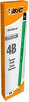 BIC Criterium 550 4B Mechanical Pencils (Box of 12),black