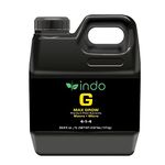 Indo MAX Nutrients - MAX Grow (1L): Complete Micro + Macro Formula - Essential Nutrients for Advanced Plant Growth and Health