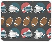 Destination Vinyl ltd Cool American Football Mouse Mat Pad - NFL Style Ball Helmet PC Computer #8367