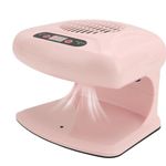 300W Air Nail Dryer, 2 in 1 Drying Fan with Warm and Cold Air and Automatic Sensor for Normal Nail Polish, Home and Salon(UK Plug 220V)