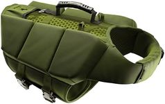 Noah & Paw Dog Life Jacket, Human Standards Lifejacket Design, Dog Life Vest for Swimming and Boating, 3X Foam Support for Max Floating, Breathable Mesh, Salvavidas para Perros, Sizes XS, S, M, L, XL