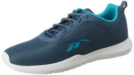 Reebok Men Synthetic Shoes (Hoops Blue/Classic Teal,9)