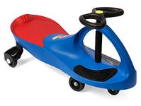 PlasmaCar The Original by PlaSmart-Blue-Ride On Toy, Ages 3 yrs and Up, No batteries, gears, or pedals, Twist, Turn, Wiggle for endless fun