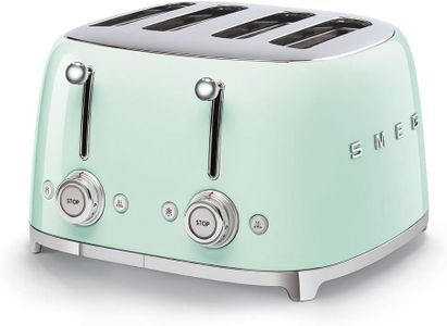 Smeg Retro Breakfast Set – Pastel Green Toaster & Kettle