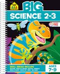 School Zone - Big Science Workbook - 320 Spiral Pages, Ages 7 to 9, 2nd Grade, 3rd Grade, Weather, Seeds, Plants, Insects, Mammals, Ocean Life, Birds, and More (Big Spiral Bound Workbooks)