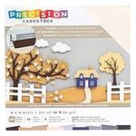 American Crafts Precision Cardstock Pack 12x12 60 Package Neutral, Die-Cutting, Embossing, Card Making, Scrapbooking, Card Making, Acid-Free, Archive-Safe, Vibrant Colors, Cutting Machines, and More