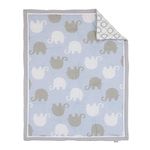 NoJo Dreamer - Blue/Grey Elephant 8 Piece Comforter Set