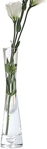 20cm Height Glass Flower Vase Clear Decorative Bud Vase Single Stem Vases for Home Wedding Office Christmas Decor